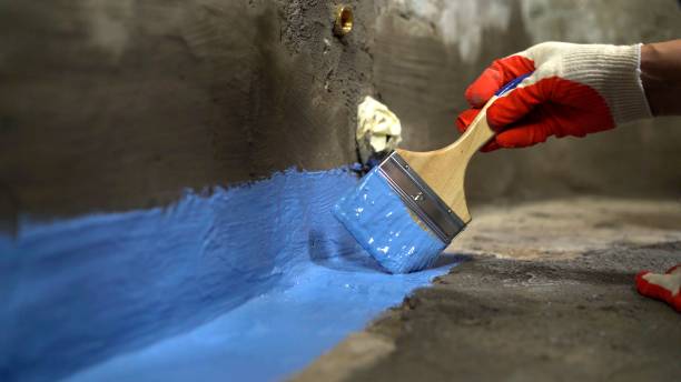 Commercial Crawl Space Encapsulation project at a Ardmore, PA business property by SJ Waterproofing Pros